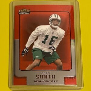 Brad Smith #145 2006 Topps Finest Football Trading Card